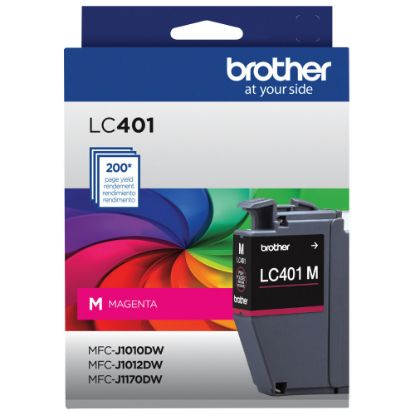 Picture of Brother LC401 Magenta Ink Cartridge, LC401M