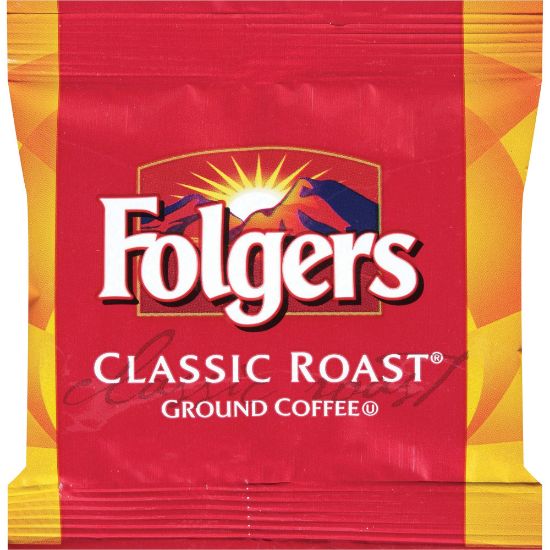 Picture of Folgers Single-Serve Coffee Packets, Classic Roast, Carton Of 36