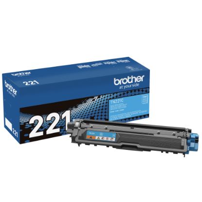 Picture of Brother TN-221 Cyan Toner Cartridge, TN-221C