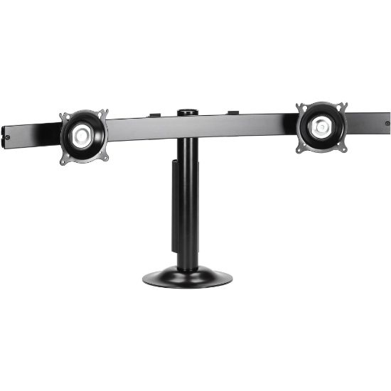 Picture of Chief Widescreen Horizontal Dual Monitor Mount - For Displays 10-30in - Black - Up to 70lb - Up to 30in Monitor - Black