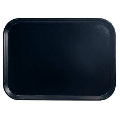 Picture of Cambro Camtray Rectangular Serving Trays, 14in x 18in, Black, Pack Of 12 Trays