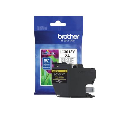 Picture of Brother LC3013Y Original High Yield Inkjet Ink Cartridge - Single Pack - Yellow - 1 Each - 400 Pages