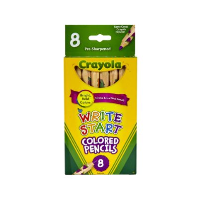 Picture of Crayola Write Start Color Pencils, Set Of 8 Colors