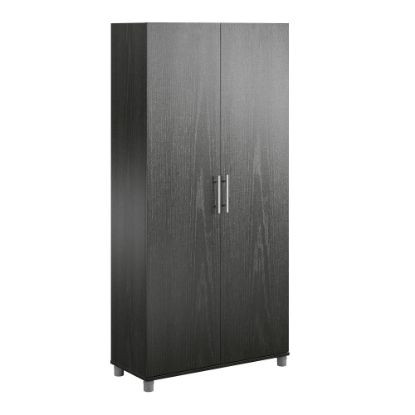 Picture of Ameriwood Home Camberly 36inW Utility Storage Cabinet, Black