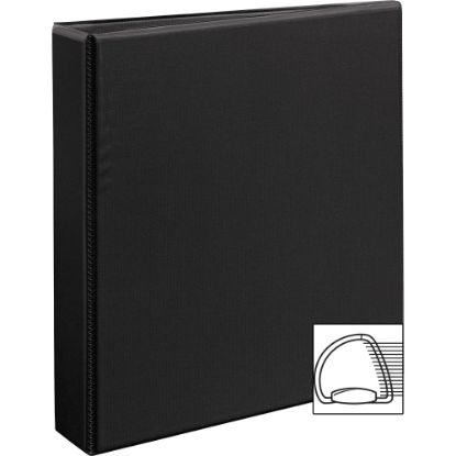 Picture of Avery Durable View 3-Ring Binder, 1 1/2in Slant Rings, Black