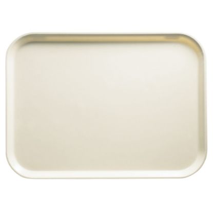 Picture of Cambro Camtray Rectangular Serving Trays, 14in x 18in, Cottage White, Pack Of 12 Trays