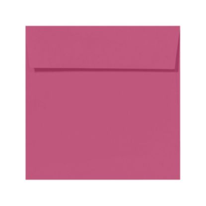 Picture of LUX Square Envelopes, 5 1/2in x 5 1/2in, Peel & Press Closure, Magenta, Pack Of 50