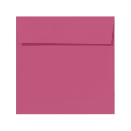 Picture of LUX Square Envelopes, 5 1/2in x 5 1/2in, Peel & Press Closure, Magenta, Pack Of 50