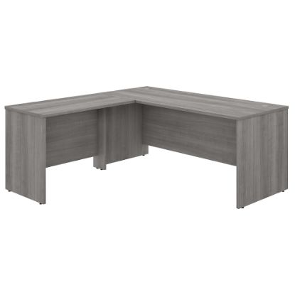 Picture of Bush Business Furniture Studio C 72inW L-Shaped Corner Desk With Return, Platinum Gray, Standard Delivery