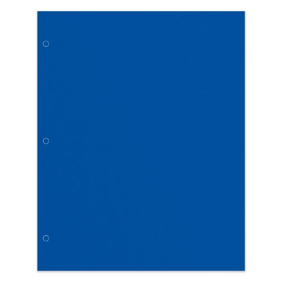 Picture of Office Depot Brand 2-Pocket School-Grade Paper Folder, Letter Size, Blue