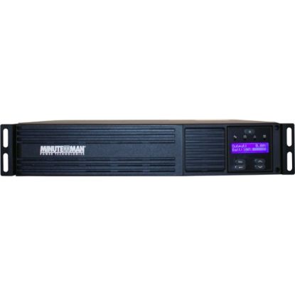 Picture of Minuteman EXR 2000VA Tower/Rack/Wall Mountable UPS - 2U Tower/Rack/Wall Mountable - AVR - 4.50 Minute Stand-by - 120 V AC Input - 120 V AC, 230 V AC Output - Single Phase - Serial Port - 8 x NEMA 5-20R