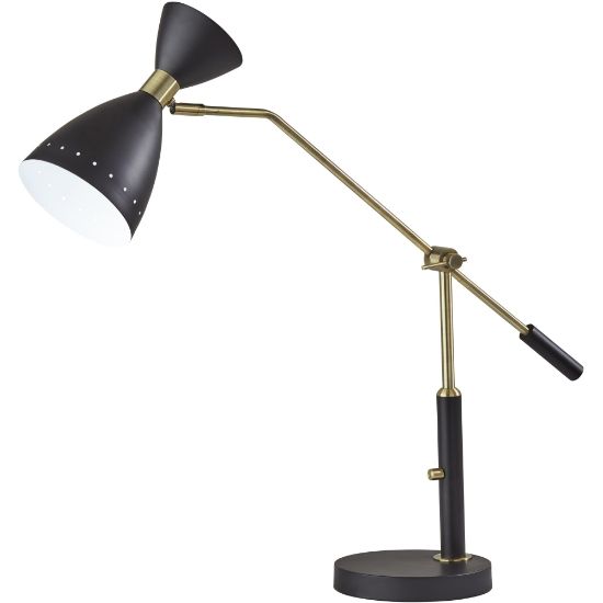 Picture of Adesso Oscar Adjustable Desk Lamp, 31-3/4inH, Black