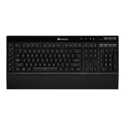 Picture of Corsair K57 RGB Wireless Gaming Keyboard (NA) - Wired/Wireless Connectivity - Bluetooth/RF - Black