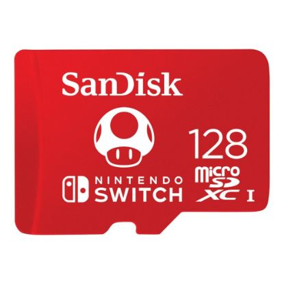 Picture of SanDisk microSDXC Memory Card for Nintendo Switch, 128GB