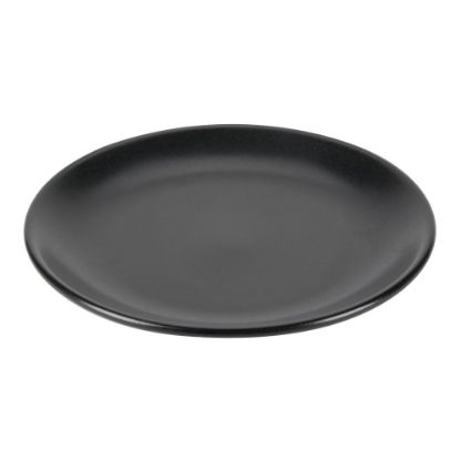 Picture of Foundry Round Coupe Plates, 10 3/8in, Black, Pack Of 12 Plates