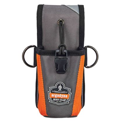 Picture of Ergodyne Arsenal 5561 Small Tool And Radio Holster, 8-1/2inH x 2-1/2inW x 4-1/2inD, Gray