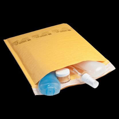 Picture of Sealed Air Self-Seal Bubble Mailers, 12 1/2in x 19in, Kraft, Pack Of 25