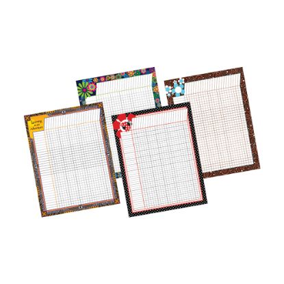 Picture of Barker Creek Chart Set, Incentive Assorted, 17in x 22in, Grades Pre-K+, Pack Of 4