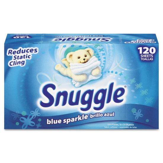 Picture of Snuggle Fabric Softener Dryer Sheets, Fresh Scent, Box Of 120 Sheets