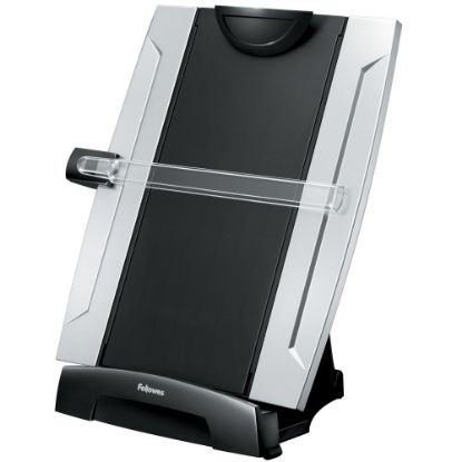 Picture of Fellowes Office Suites Desktop Copyholder With Memo Board, Black/Silver