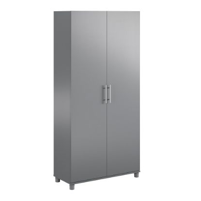 Picture of Ameriwood Home Camberly 36inW Utility Storage Cabinet, Gray