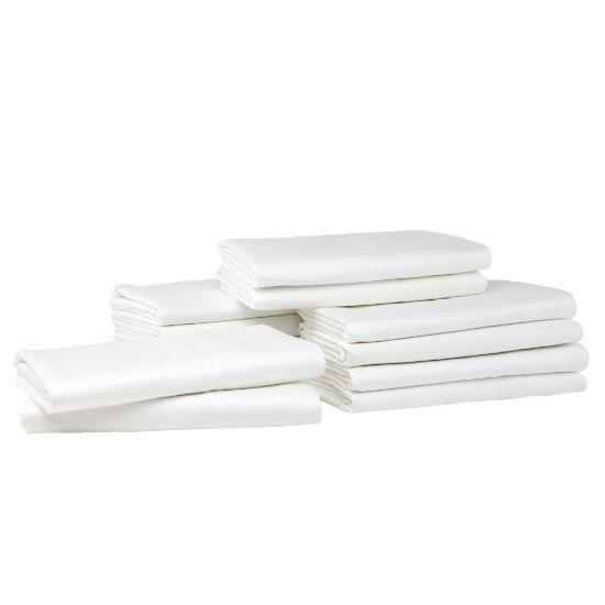 Picture of 1888 Mills Naked Queen Pillow Shams, 21in x 31in, White, Pack Of 24 Shams