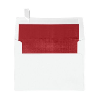 Picture of LUX Invitation Envelopes, A7, Peel & Stick Closure, Red/White, Pack Of 500