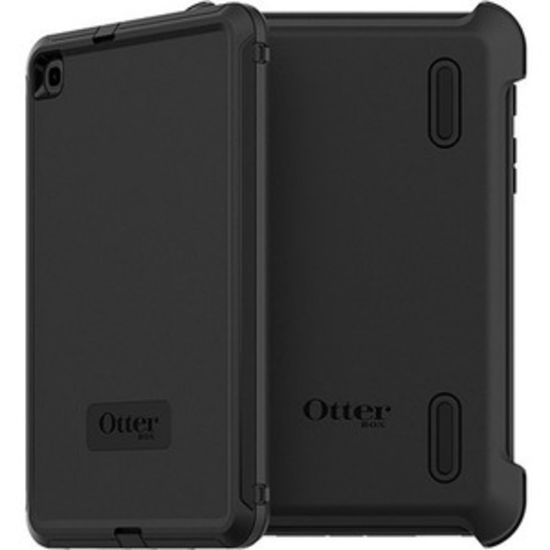 Picture of OtterBox Galaxy Tab 8.4in (2020) Defender Series Case - For Samsung Galaxy Tab A Tablet - Black - Dirt Resistant, Bump Resistant, Abrasion Resistant, Drop Resistant, Dust Resistant, Lint Resistant, Shock Resistant