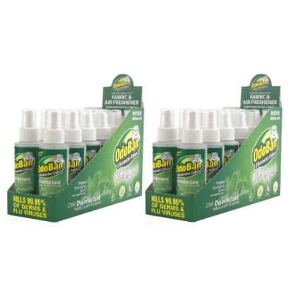 Picture of OdoBan Odor Eliminator Disinfectant Spray, Eucalyptus, 4 Oz, Pack Of 24 Bottles