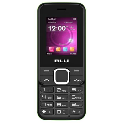 Picture of BLU Tank Plus 2 T530 Cell Phone, Black Lime