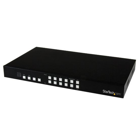 Picture of StarTech.com 4x4 HDMI Matrix Switch with Picture-and-Picture Multiviewer or Video Wall