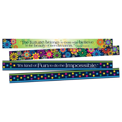 Picture of Barker Creek Double-Sided Border Strips, 3in x 35in, Italy, Set Of 24