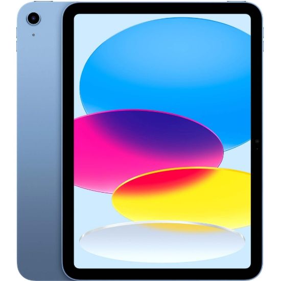 Picture of Apple iPad Tablet, 10.9in Touch Screen, 4GB Memory, 256GB Storage, Blue