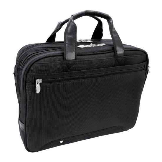 Picture of McKlein Pearson Nylon Briefcase, Black