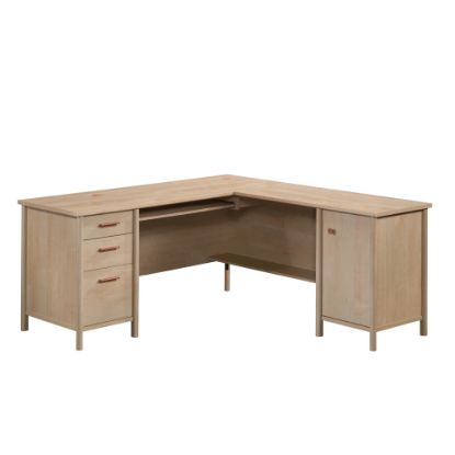 Picture of Sauder Whitaker Point 67inW L-Shaped Computer Desk, Natural Maple