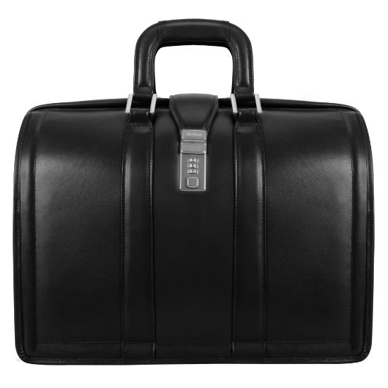 Picture of McKlein Morgan Leather Briefcase, Black