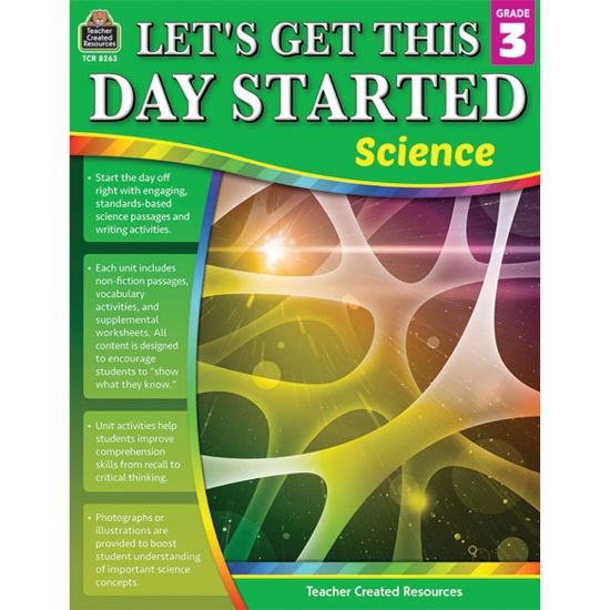 Picture of Teacher Created Resources Lets Get This Day Started: Science, Grade 3