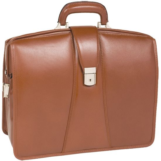 Picture of McKlein Harrison Leather Briefcase, Brown