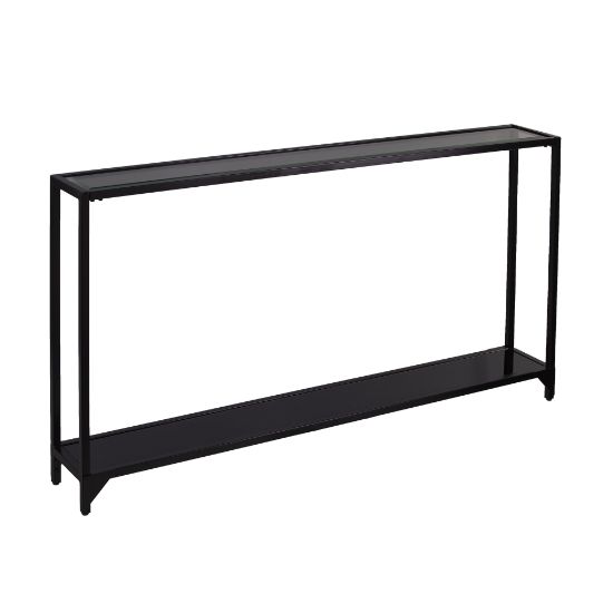 Picture of SEI Furniture Bergen Console Table, 29inH x 56inW x 8inD, Black