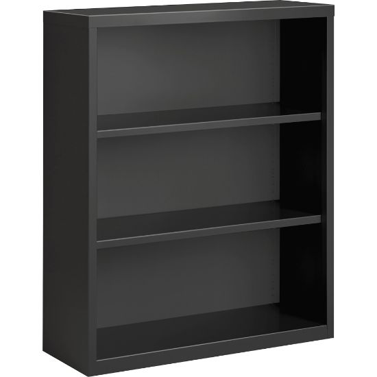 Picture of Lorell Fortress Steel 42in Bookcase, Charcoal