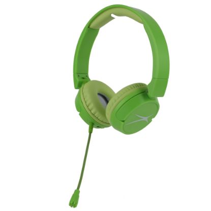 Picture of Altec Lansing 3-In-1 Kid Friendly, Volume Limiting, Over-The-Ear Headphones, Green, MZX4100-PGRN-STK-6