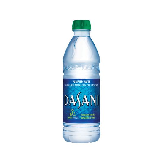 Picture of Dasani Purified Water, 16.9 Oz, Pack Of 24 Bottles