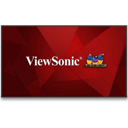 Picture of ViewSonic CDE4330 43in 4K UHD Wireless Presentation Display 24/7 Commercial Display with Portrait Landscape, USB C, Wifi/BT Slot, RJ45 and RS232 - Commercial Display CDE4330 - 4K, 24/7 Operation, Integrated Software, 4GB RAM, 32GB Storage - 450 cd/m2 - 43