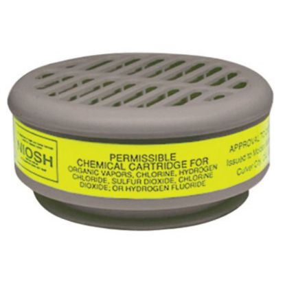 Picture of 3M 8000 Series Organic Gas/Vapor Cartridge, Yellow