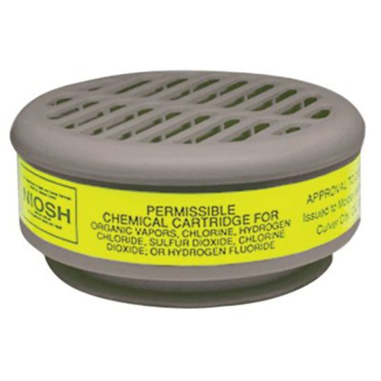 Picture of 3M 8000 Series Organic Gas/Vapor Cartridge, Yellow