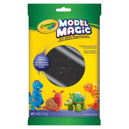 Picture of Model Magic Clay Modeling Material, 4 Oz, Black