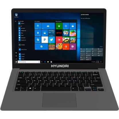 Picture of Hyundai HyBook Laptop, 14.1in Screen, Intel Celeron N4120, 8GB Memory, 128GB Solid State Drive, Windows 10 Home