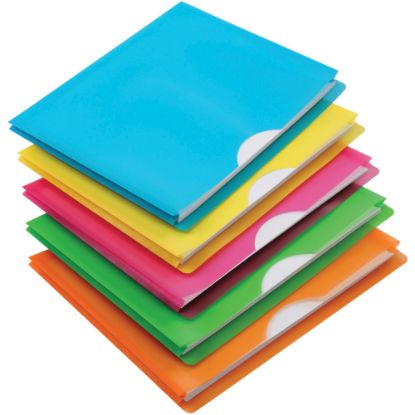 Picture of Pendaflex File Jackets, 9-1/2in x 11-3/4in, Assorted Colors, Pack Of 5 Jackets