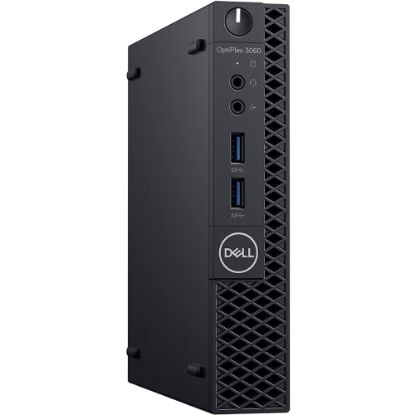 Picture of Dell Optiplex 3060-MICRO Refurbished Desktop PC, Intel Core i7, 16GB Memory, 500GB Solid State Drive, Windows 10 Pro