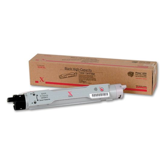 Picture of Xerox 6250 Black High Yield Toner Cartridge, 106R00671